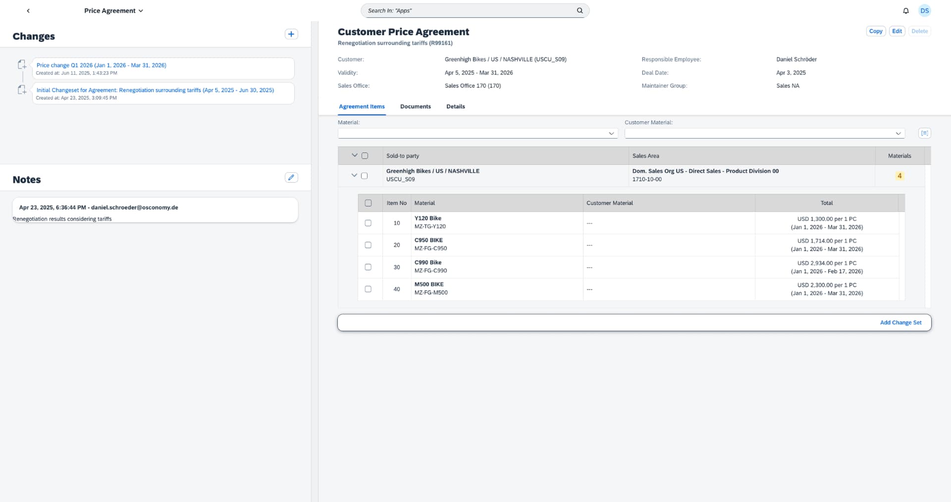 Price Conditioner SAP Pricing Dashboard