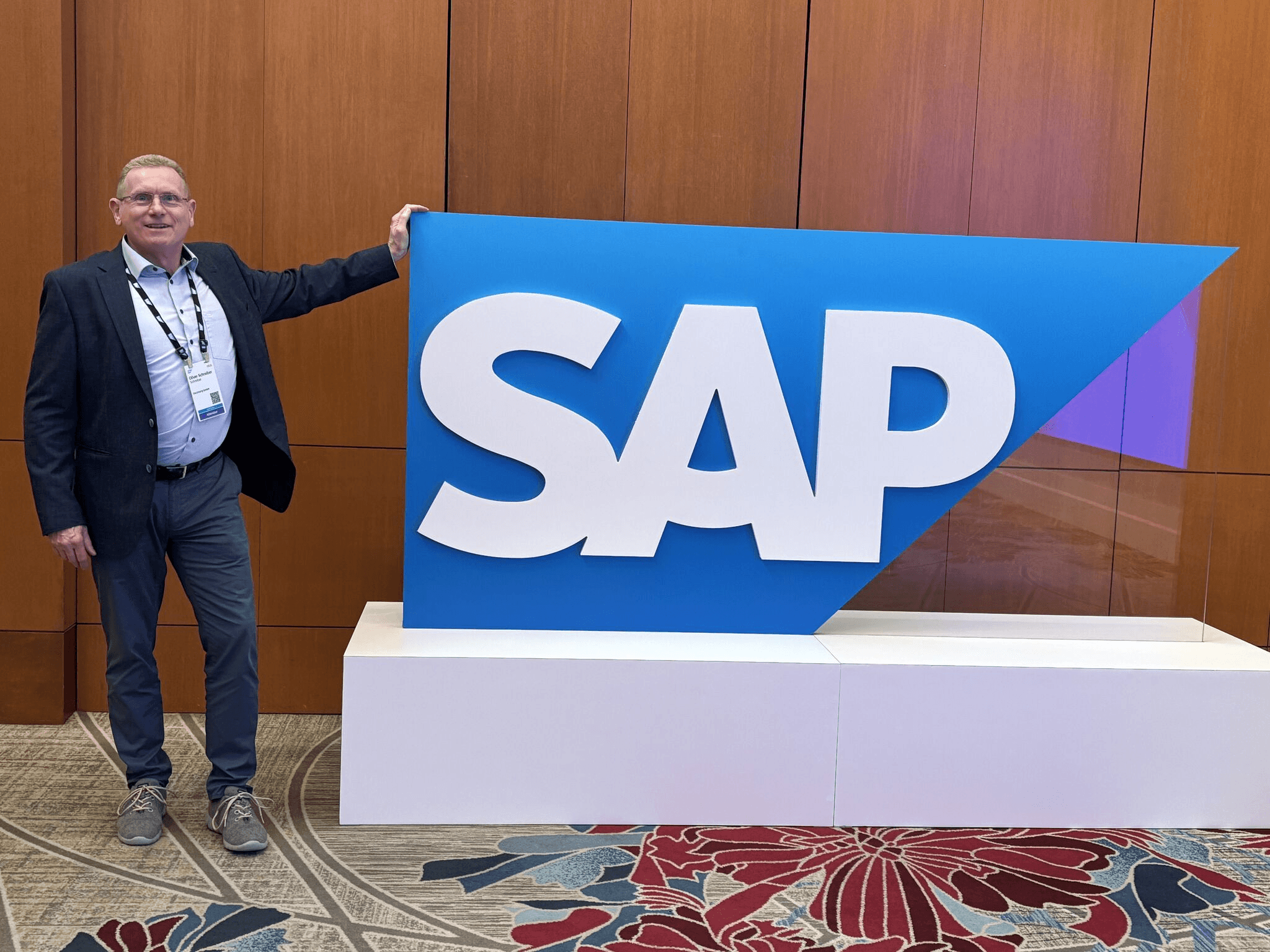 On the road at SAP Sapphire in Orlando, USA, 2026.